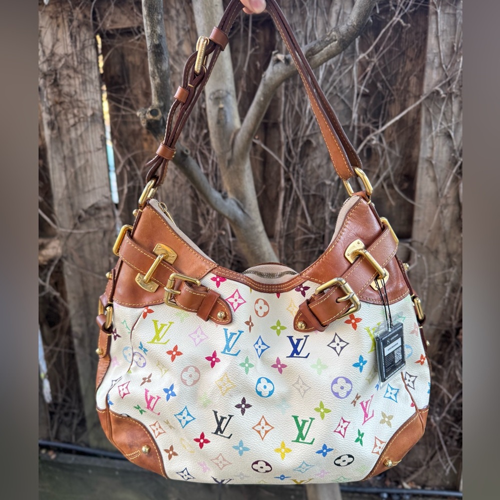 **SOLD** Louis Vuitton Multicolor Murakami Greta Bag
